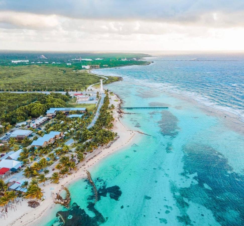 Eco Cabanas Bluekay Hotell Mahahual Eksteriør bilde