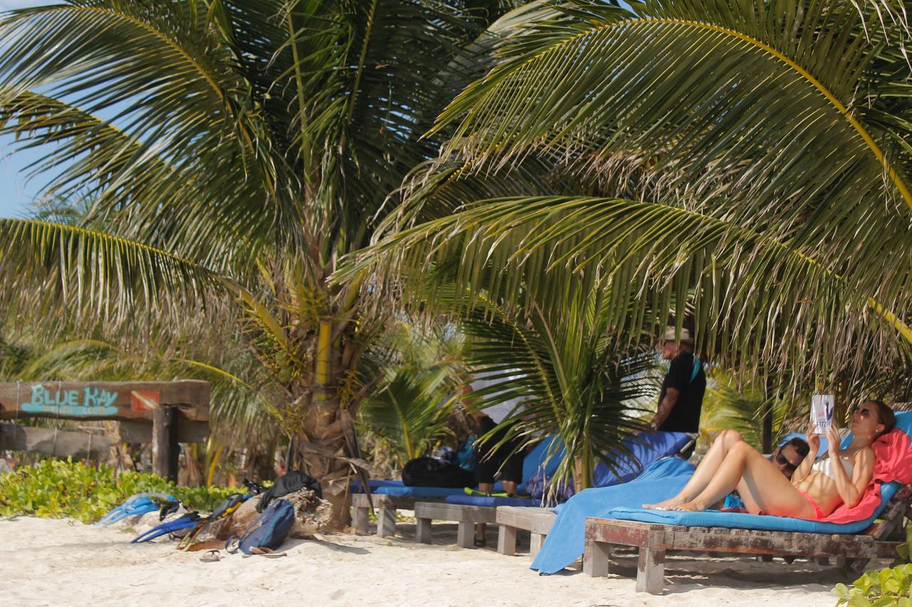 Eco Cabanas Bluekay Mahahual Eksteriør bilde